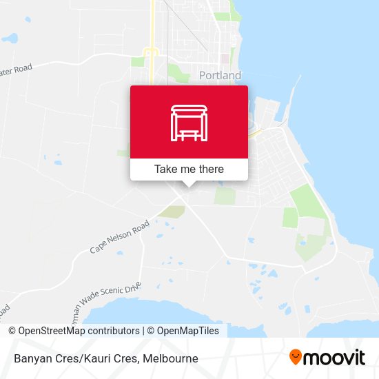 Banyan Cres/Kauri Cres map