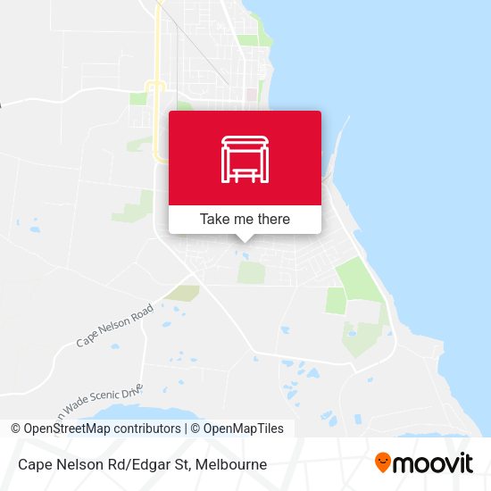 Cape Nelson Rd/Edgar St map