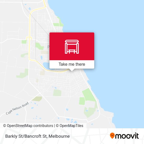 Barkly St/Bancroft St map