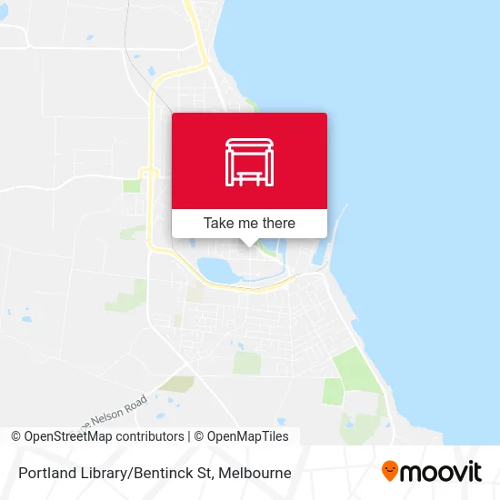 Mapa Portland Library/Bentinck St