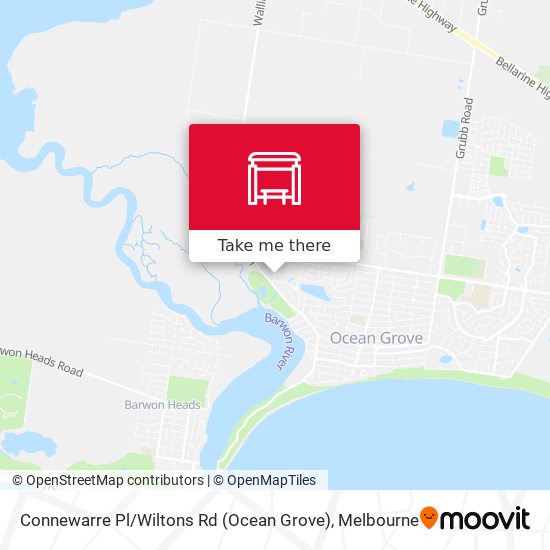 Connewarre Pl / Wiltons Rd (Ocean Grove) map