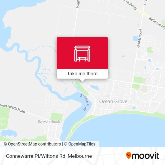 Connewarre Pl/Wiltons Rd map