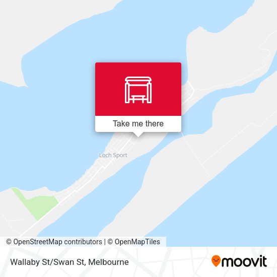 Wallaby St/Swan St map