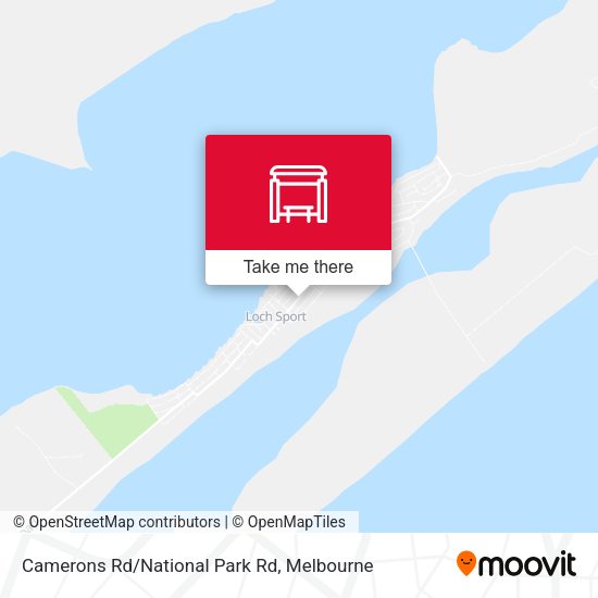 Camerons Rd/National Park Rd map