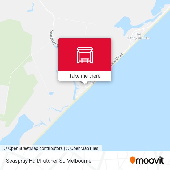 Seaspray Hall/Futcher St map