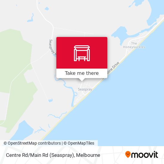 Centre Rd/Main Rd (Seaspray) map