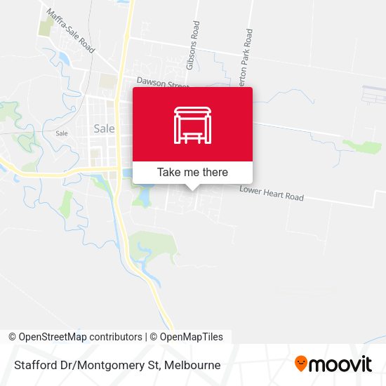 Stafford Dr/Montgomery St map