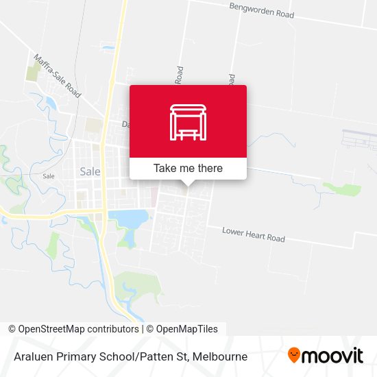 Araluen Primary School / Patten St map