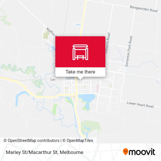 Marley St/Macarthur St map