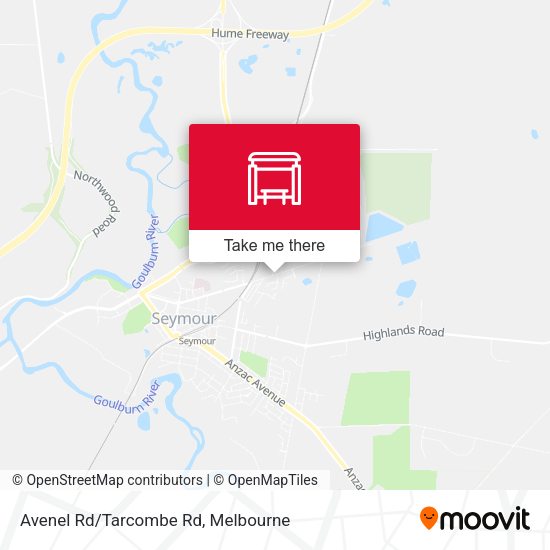 Avenel Rd/Tarcombe Rd map