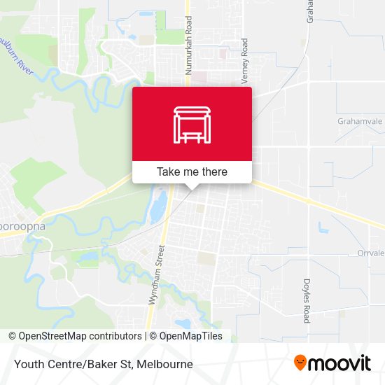 Youth Centre/Baker St map