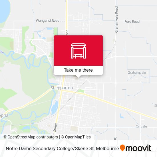 Notre Dame Secondary College / Skene St map