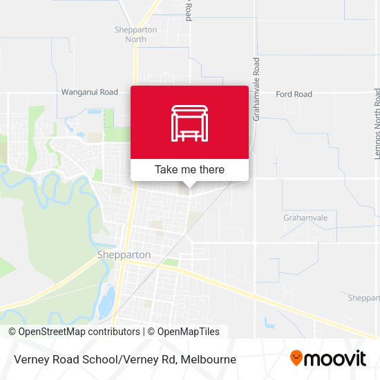 Verney Road School/Verney Rd map