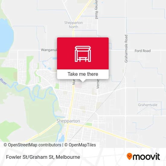 Mapa Fowler St/Graham St