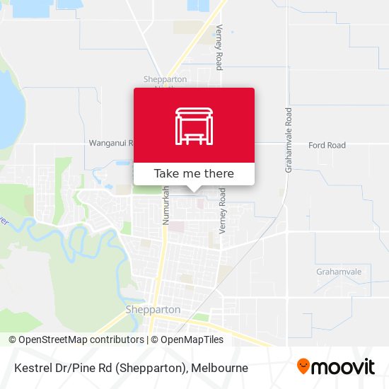 Kestrel Dr / Pine Rd (Shepparton) map