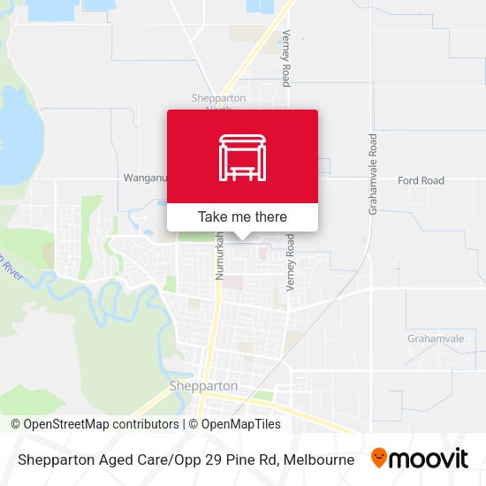 Shepparton Aged Care / Opp 29 Pine Rd map