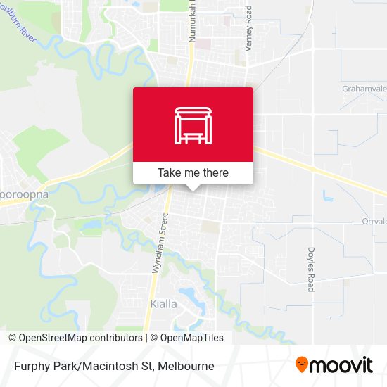 Furphy Park/Macintosh St map