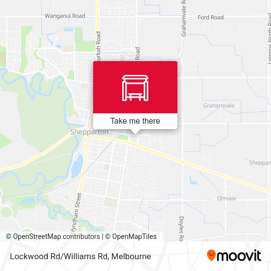 Lockwood Rd/Williams Rd map
