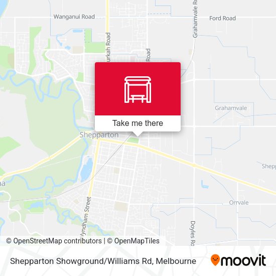 Shepparton Showground / Williams Rd map