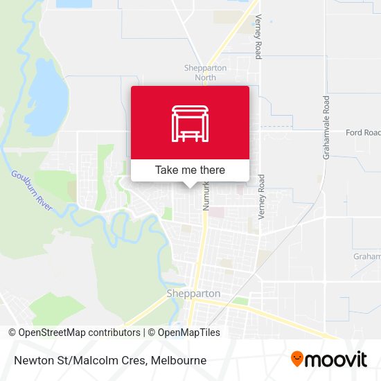 Newton St/Malcolm Cres map
