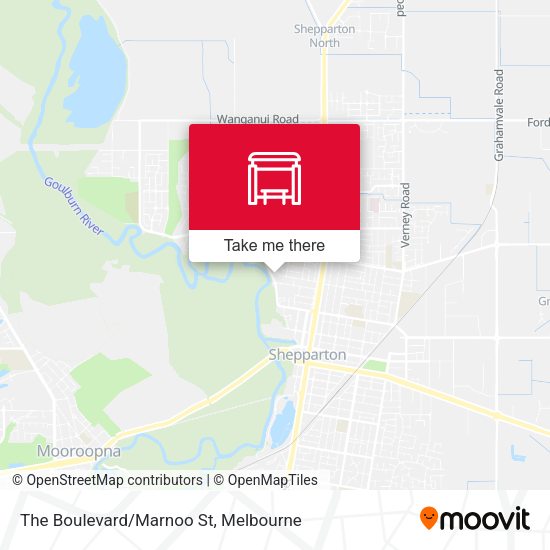 The Boulevard/Marnoo St map