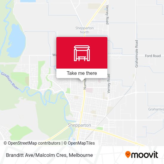 Branditt Ave/Malcolm Cres map