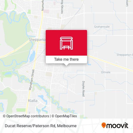 Ducat Reserve/Paterson Rd map
