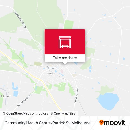 Community Health Centre / Patrick St map