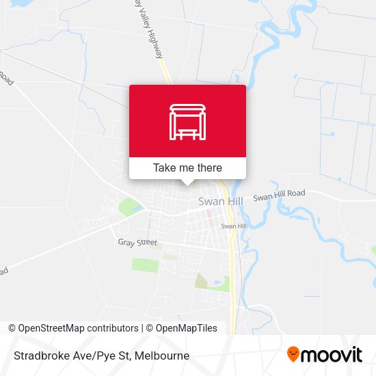 Stradbroke Ave/Pye St map