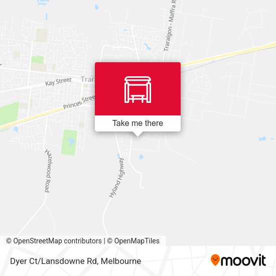 Dyer Ct/Lansdowne Rd map