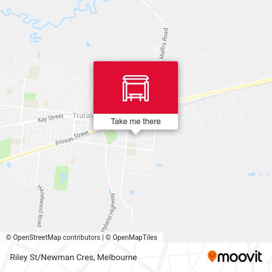 Riley St/Newman Cres map
