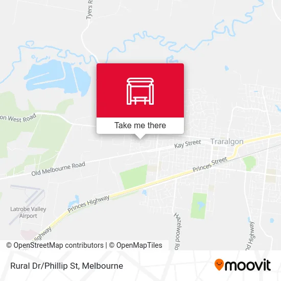 Mapa Rural Dr/Phillip St