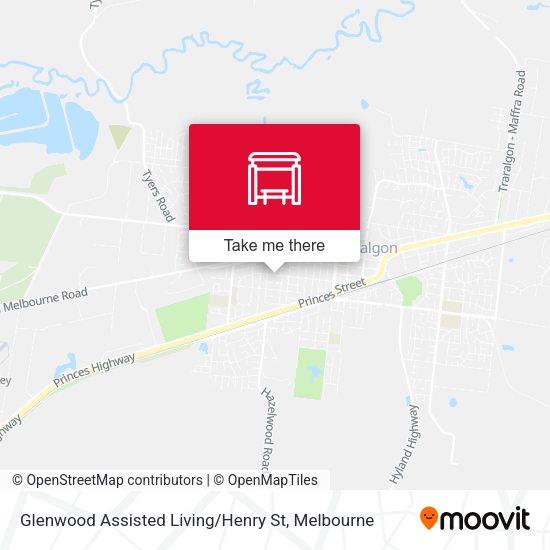 Glenwood Assisted Living / Henry St map