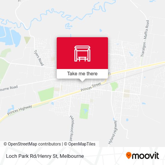 Loch Park Rd/Henry St map