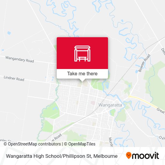 Wangaratta High School / Phillipson St map