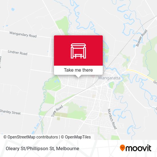 Oleary St/Phillipson St map