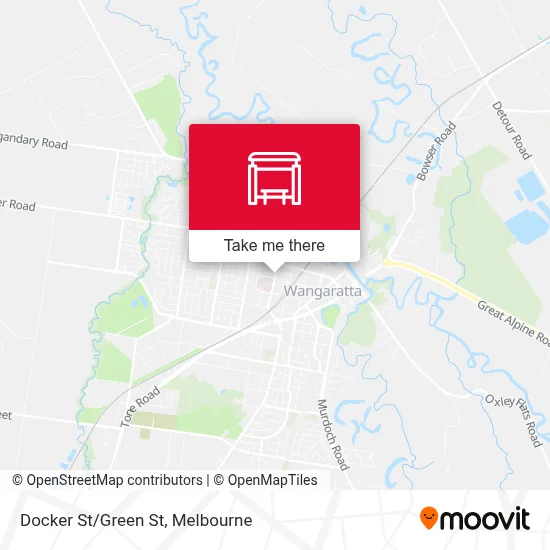 Mapa Docker St/Green St