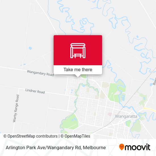 Arlington Park Ave / Wangandary Rd map