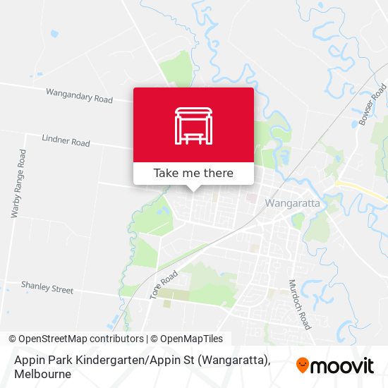 Appin Park Kindergarten / Appin St (Wangaratta) map