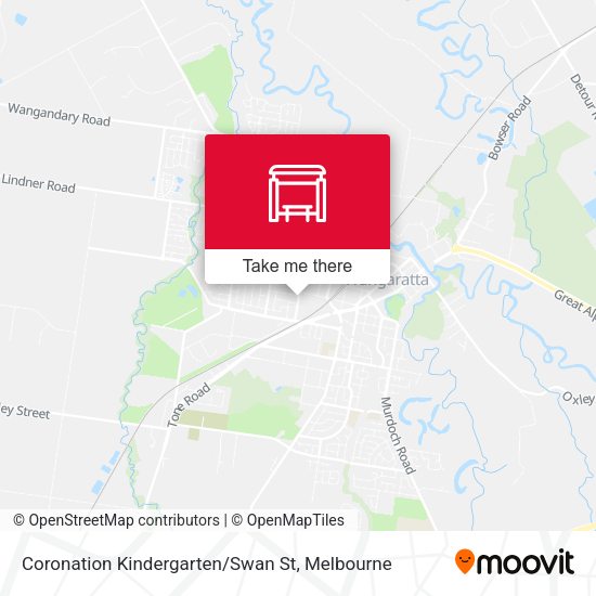 Coronation Kindergarten / Swan St map