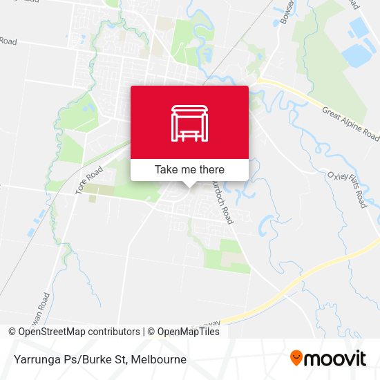 Yarrunga Ps/Burke St map