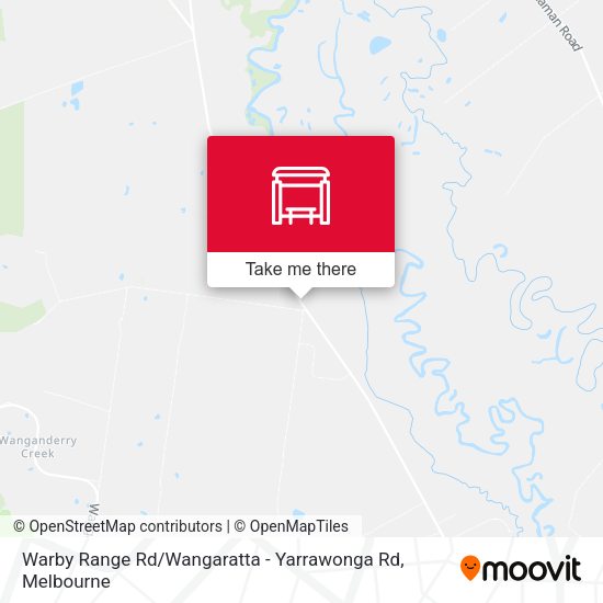 Warby Range Rd / Wangaratta - Yarrawonga Rd map