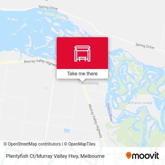 Plentyfish Ct / Murray Valley Hwy map