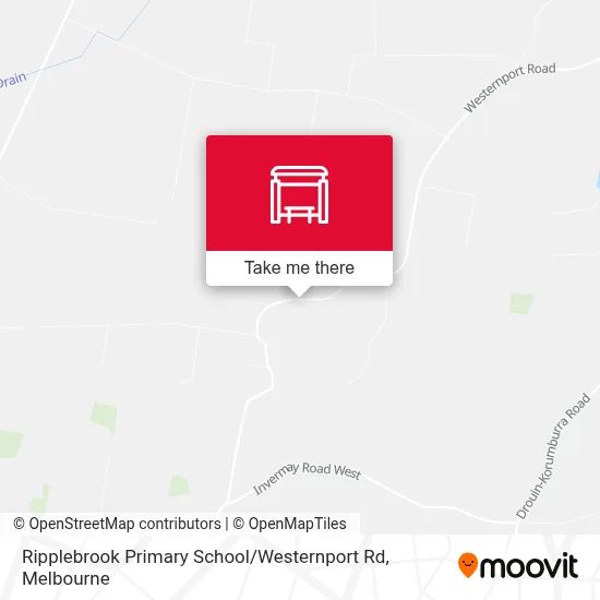 Mapa Ripplebrook Primary School / Westernport Rd