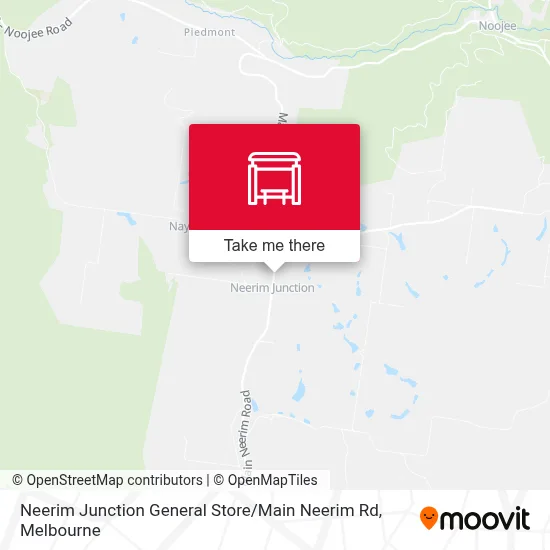 Mapa Neerim Junction General Store / Main Neerim Rd
