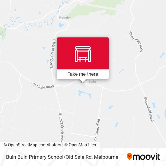 Buln Buln Primary School / Old Sale Rd map