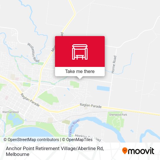 Anchor Point Retirement Village / Aberline Rd map
