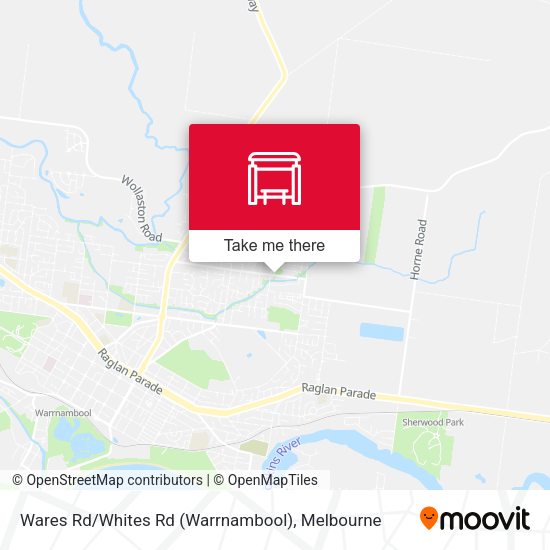 Wares Rd / Whites Rd (Warrnambool) map