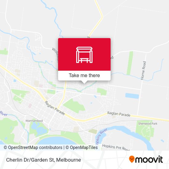 Cherlin Dr/Garden St map