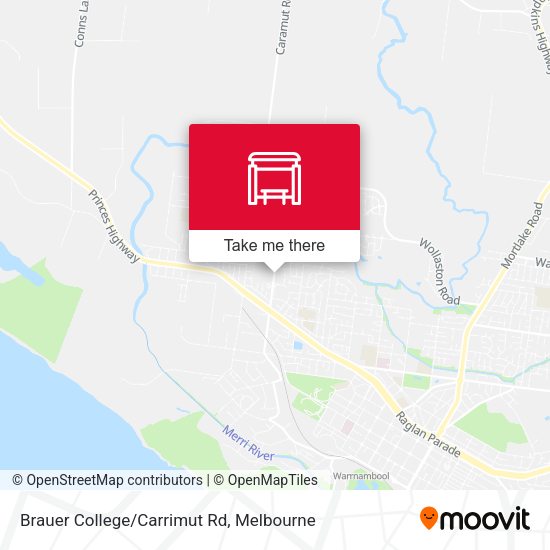 Brauer College/Carrimut Rd map